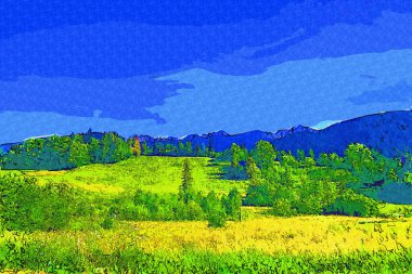 Tatra Dağlarının manzarası, Zakopane manzarası