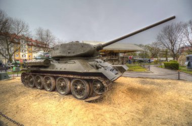 Vintage tank izole çizim sanat illüstrasyonu