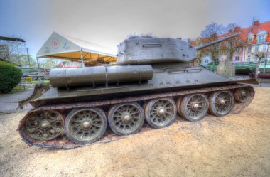 Vintage tank izole çizim sanat illüstrasyonu