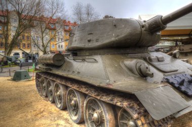 Vintage tank izole çizim sanat illüstrasyonu