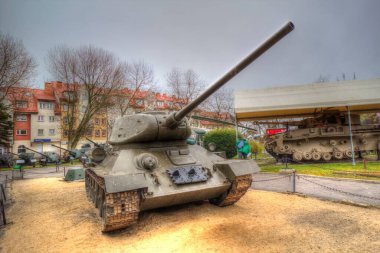 Vintage tank izole çizim sanat illüstrasyonu