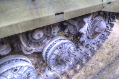 Vintage tank izole çizim sanat illüstrasyonu