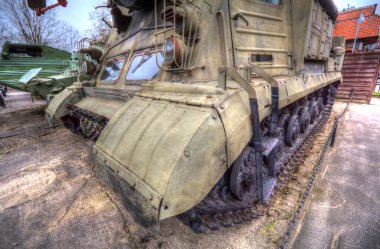 Vintage tank izole çizim sanat illüstrasyonu