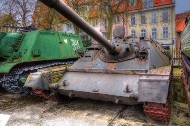 Vintage tank izole çizim sanat illüstrasyonu