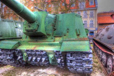 Vintage tank izole çizim sanat illüstrasyonu