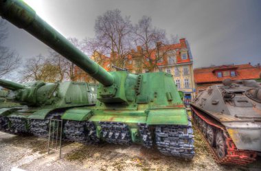 Vintage tank izole çizim sanat illüstrasyonu