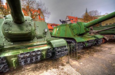Vintage tank izole çizim sanat illüstrasyonu
