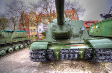 Vintage tank izole çizim sanat illüstrasyonu