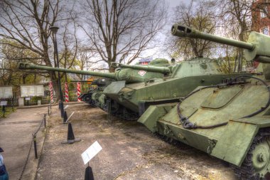 Vintage tank izole çizim sanat illüstrasyonu