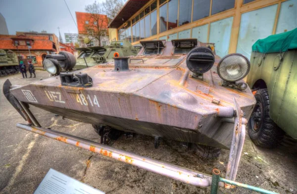 Tanque Guerra Vehículos Infantería Anfibia —  Fotos de Stock