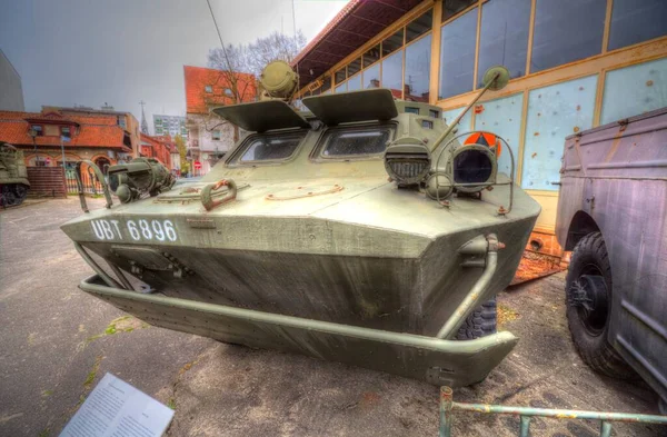 Tanque Guerra Vehículos Infantería Anfibia —  Fotos de Stock