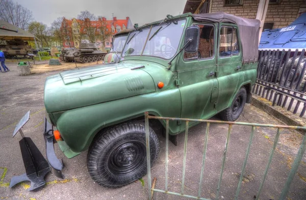 Pantservoertuig Technische Militaire Vrachtwagen Kunst Illustratie Geïsoleerde Schets — Stockfoto