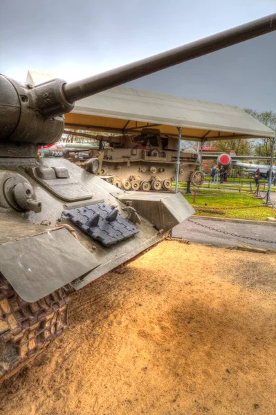 Vintage Tanque Isolado Desenho Desenho Arte Ilustração — Fotografia de Stock