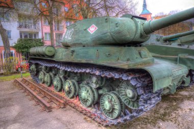 Vintage tank izole çizim sanat illüstrasyonu