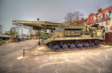 Uçaksavar füze tankı retro vintage