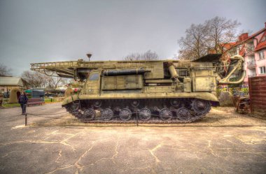 Uçaksavar füze tankı retro vintage