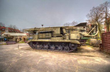 Uçaksavar füze tankı retro vintage