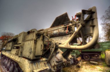 Uçaksavar füze tankı retro vintage