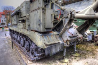 Uçaksavar füze tankı retro vintage