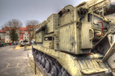 Uçaksavar füze tankı retro vintage