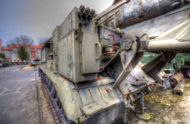 Uçaksavar füze tankı retro vintage