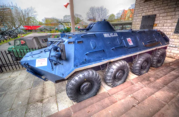 Military Armored Car War Photo Old Retro Vintage Mobile — Stock Photo, Image