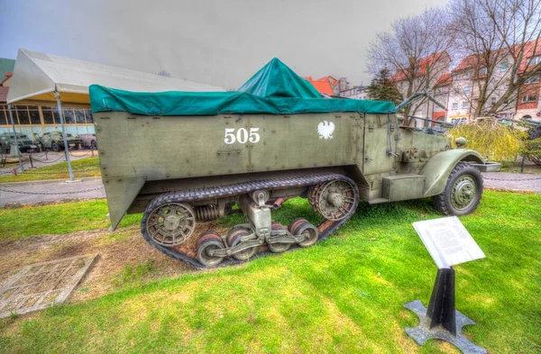 Military Armored Car War Photo Old Retro Vintage Mobile — Stock Photo, Image