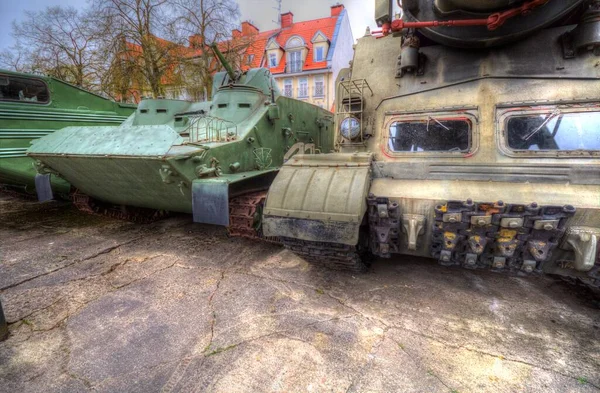 Sistema Misiles Antiaéreos Tanque Retro Vintage — Foto de Stock