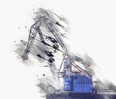 Fotoğraf illüstrasyonlu Port Nakliye Turnaları