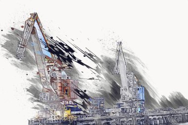 Fotoğraf illüstrasyonlu Port Nakliye Turnaları