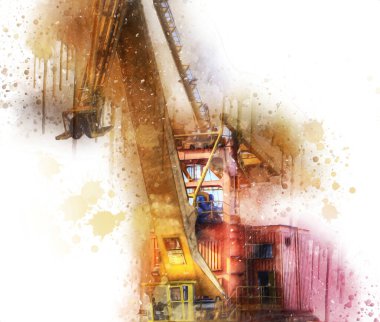 Fotoğraf illüstrasyonlu Port Nakliye Turnaları