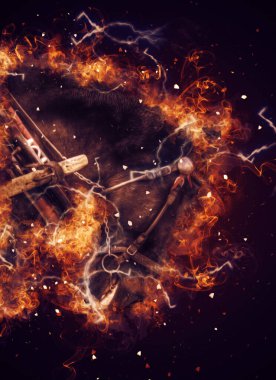 Renkli at resmi grunge resmi