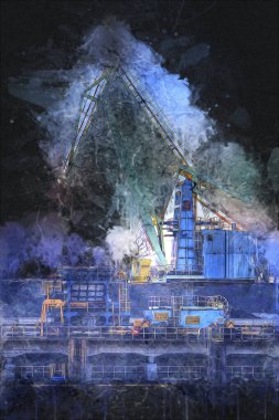 Fotoğraf illüstrasyonlu Port Nakliye Turnaları