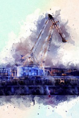 Fotoğraf illüstrasyonlu Port Nakliye Turnaları