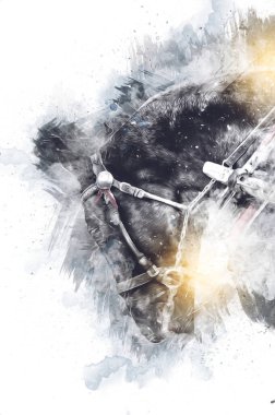 Renkli at resmi grunge resmi