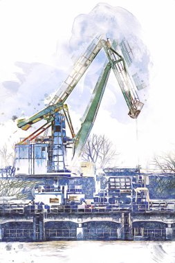 Fotoğraf illüstrasyonlu Port Nakliye Turnaları