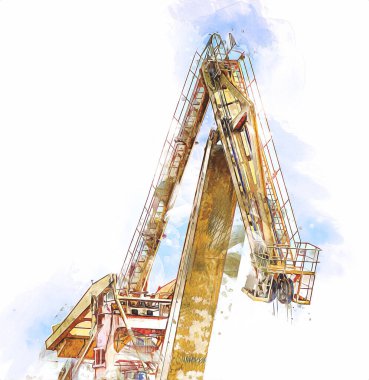 Fotoğraf illüstrasyonlu Port Nakliye Turnaları