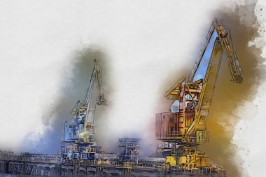 Fotoğraf illüstrasyonlu Port Nakliye Turnaları