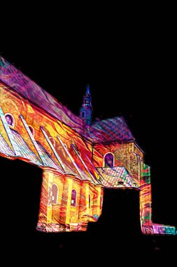 Trzebnica manzarası, Polonya 'nın Aşağı Silezya bölgesinde küçük güzel bir kasaba.