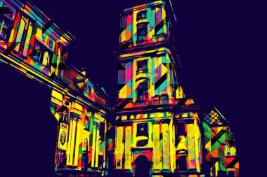 Trzebnica manzarası, Polonya 'nın Aşağı Silezya bölgesinde küçük güzel bir kasaba.