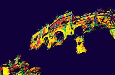 Ksiaz Şatosu Polonya Sicilya sanat retro illüstrasyon, sanat, çizim, eskiz, resim