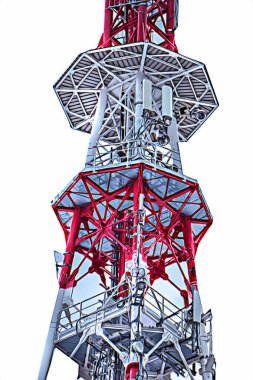 Donanma gemisinde askeri radar takibi, sanat eseri çizimi klasik.