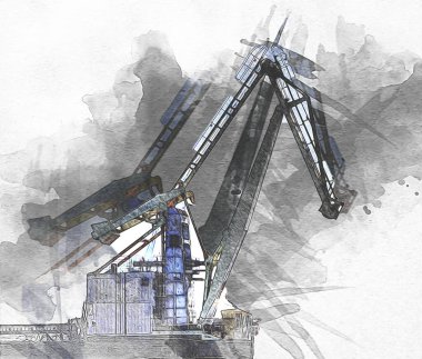 Fotoğraf illüstrasyonlu Port Nakliye Turnaları