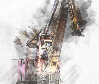 Fotoğraf illüstrasyonlu Port Nakliye Turnaları