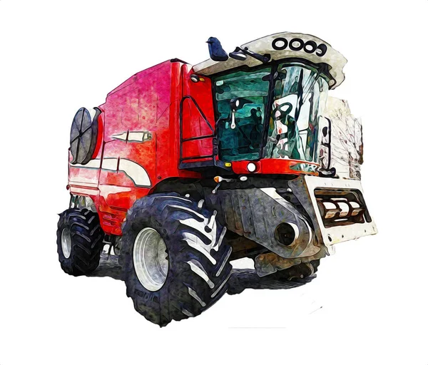 Tractor Color Illustration 11662491 PNG