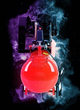 Güçlü hava kompresörü illüstrasyonuName