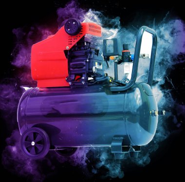 Güçlü hava kompresörü illüstrasyonuName