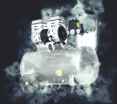 Güçlü hava kompresörü illüstrasyonuName