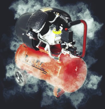 Güçlü hava kompresörü illüstrasyonuName