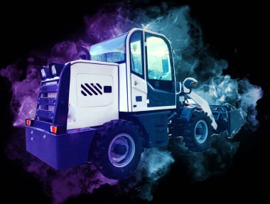 Yükleyici illüstrasyon renk sanatı antika çizimi